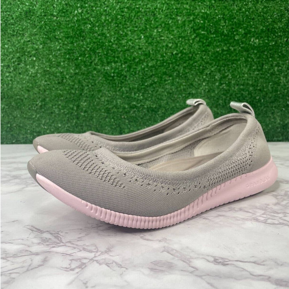 Cole Haan 2.Zerogrand Ballet Flats Women's Size 7.5 Ironstone W10851 - Picture 1 of 6